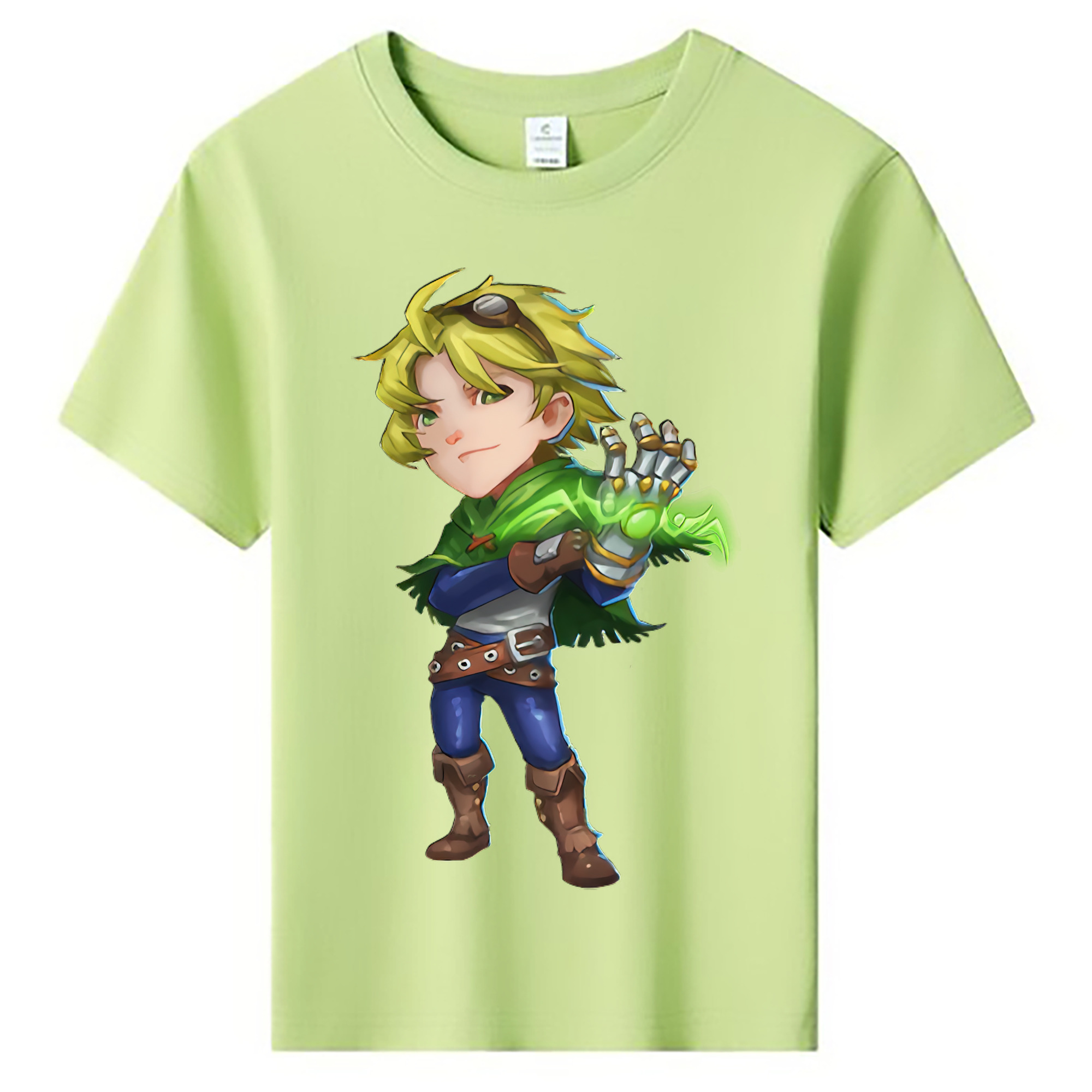 （画像用） リーグ・オブ・レジェンド League of Legends LOL 綿100％キッズTシャツ（フロントプリント）